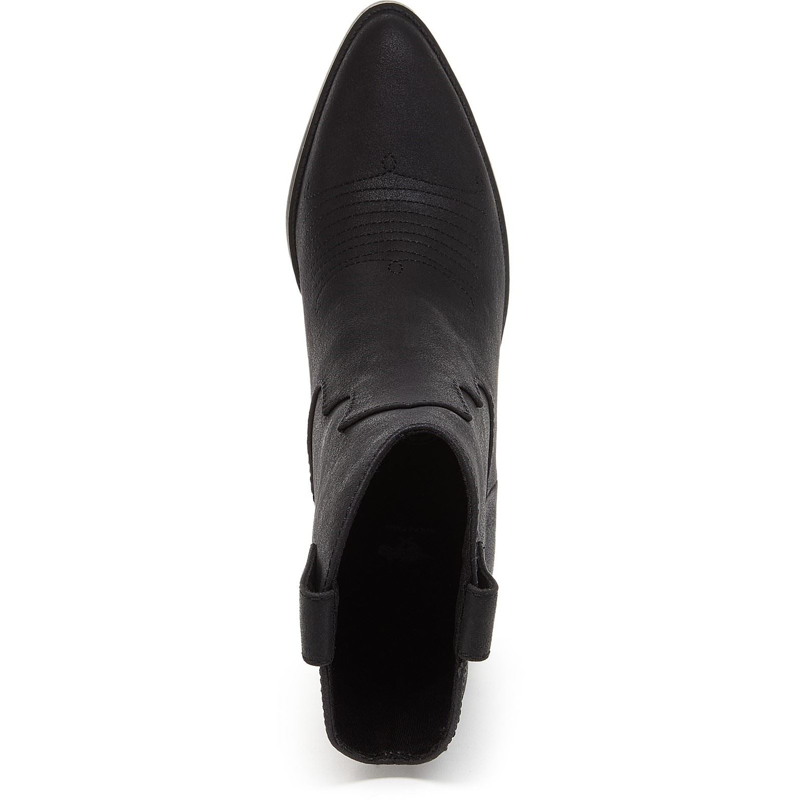 Rocket Dog Feather Polyurethane Women's Black Heeled Ankle Boots