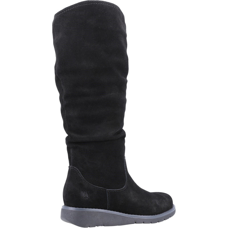 Hush Puppies Lucinda Suede Women's Black Boots
