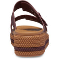 Crocs Brookly Buckle Low Thermoplastic Women's Dark Clay Sandals