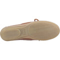 Hush Puppies Irene Leather Women's Tan Boat Shoes