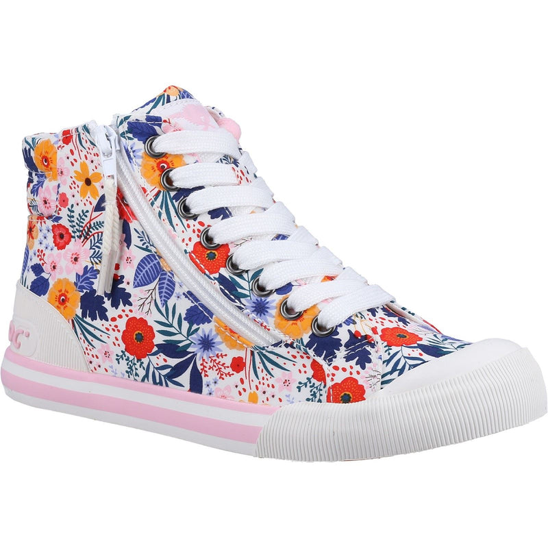 Rocket Dog Jazzin Malden Floral Cotton Women's White/Multi Sneakers