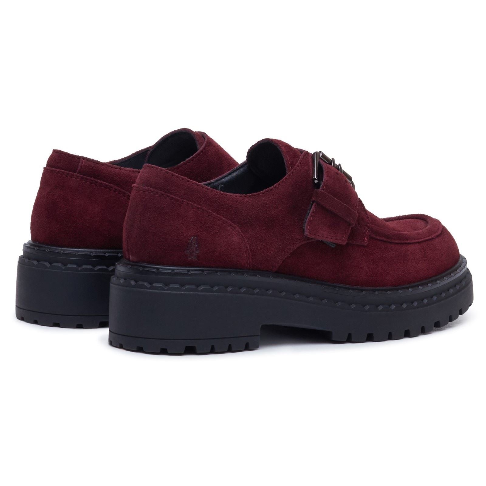 Hush Puppies Orla Monk Leather Women's Bordo Loafers