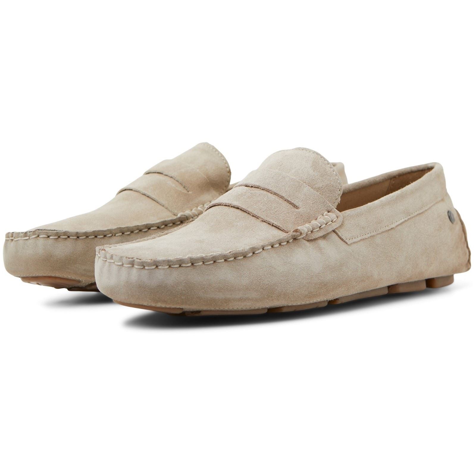 Jack & Jones Jensen Suede Men's Moonbeam Loafers
