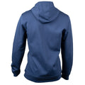 Hard Yakka Embossed Pullover Cotton Men's Purple Hooded Sweatshirt