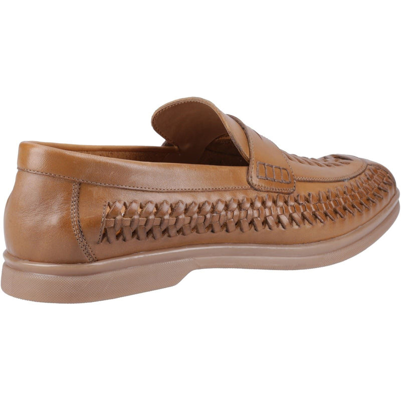 Hush Puppies Bowie Leather Men's Tan Loafers