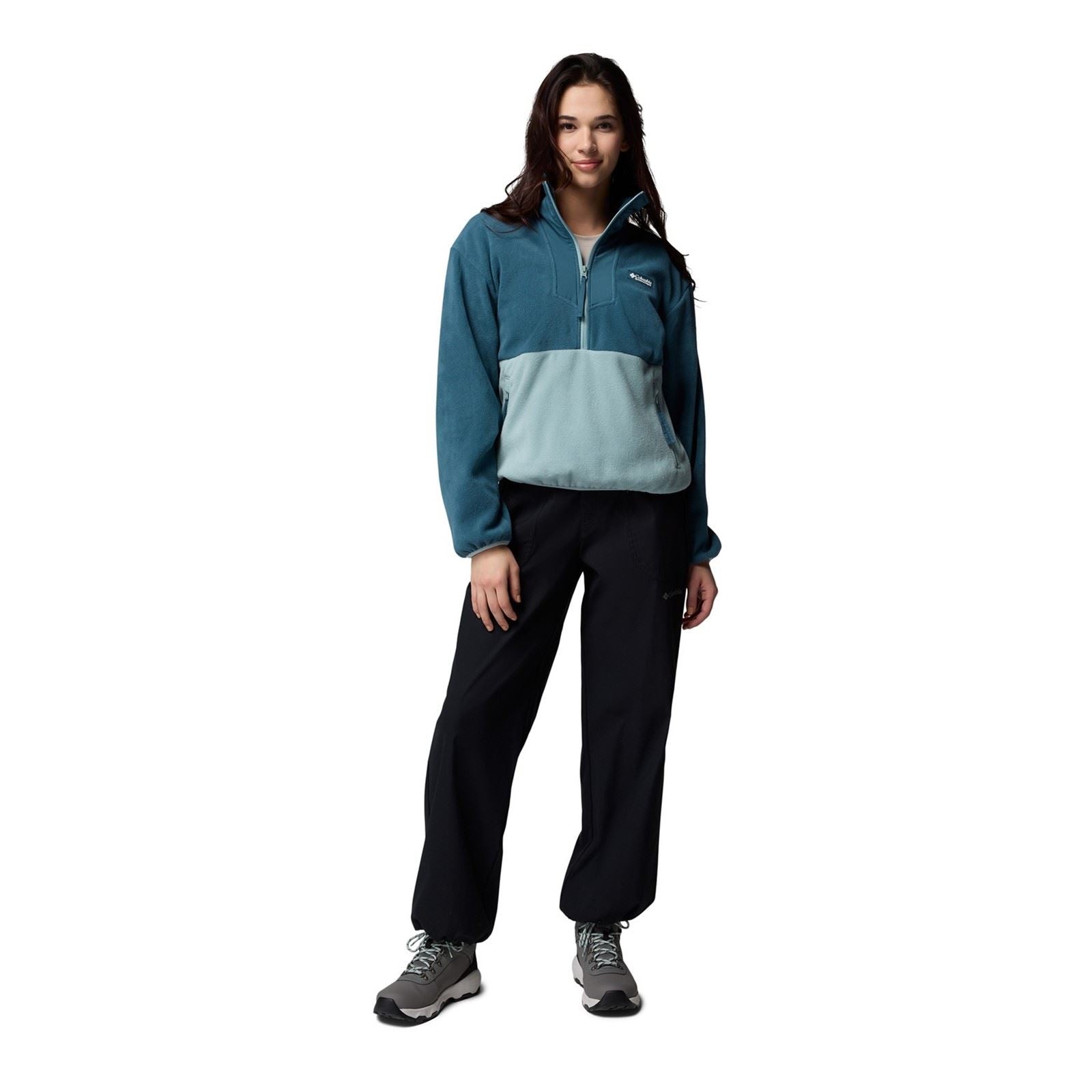 Columbia Sequoia Grove 1/2 Zip Women's Blue Fleece Jackets