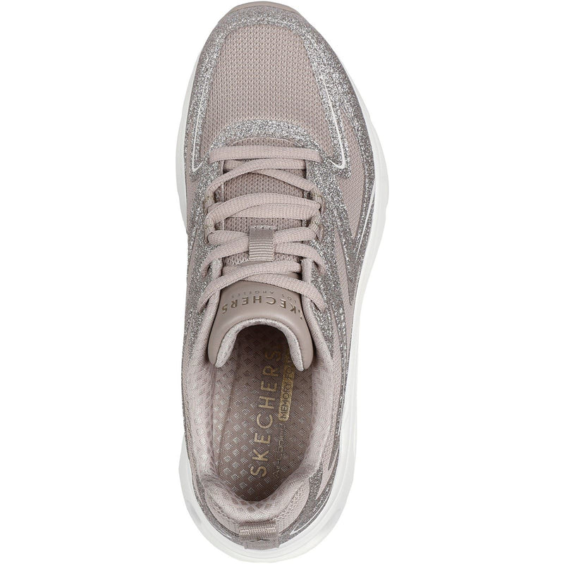 Skechers Tres-Air Uno Glit-Airy Women's Taupe Sneakers