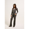 Juicy Couture Layla Synthetic Women's Black Track Pants