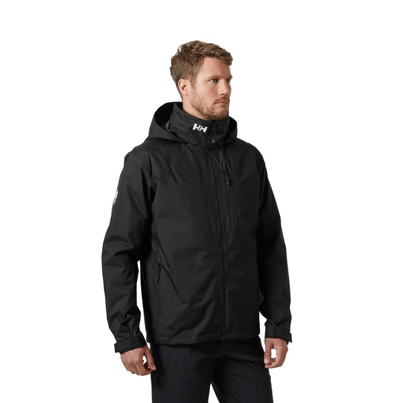Helly Hansen Sport Crew Hooded Midlayer Sailing 2.1 Men's Black Sailing Jacket
