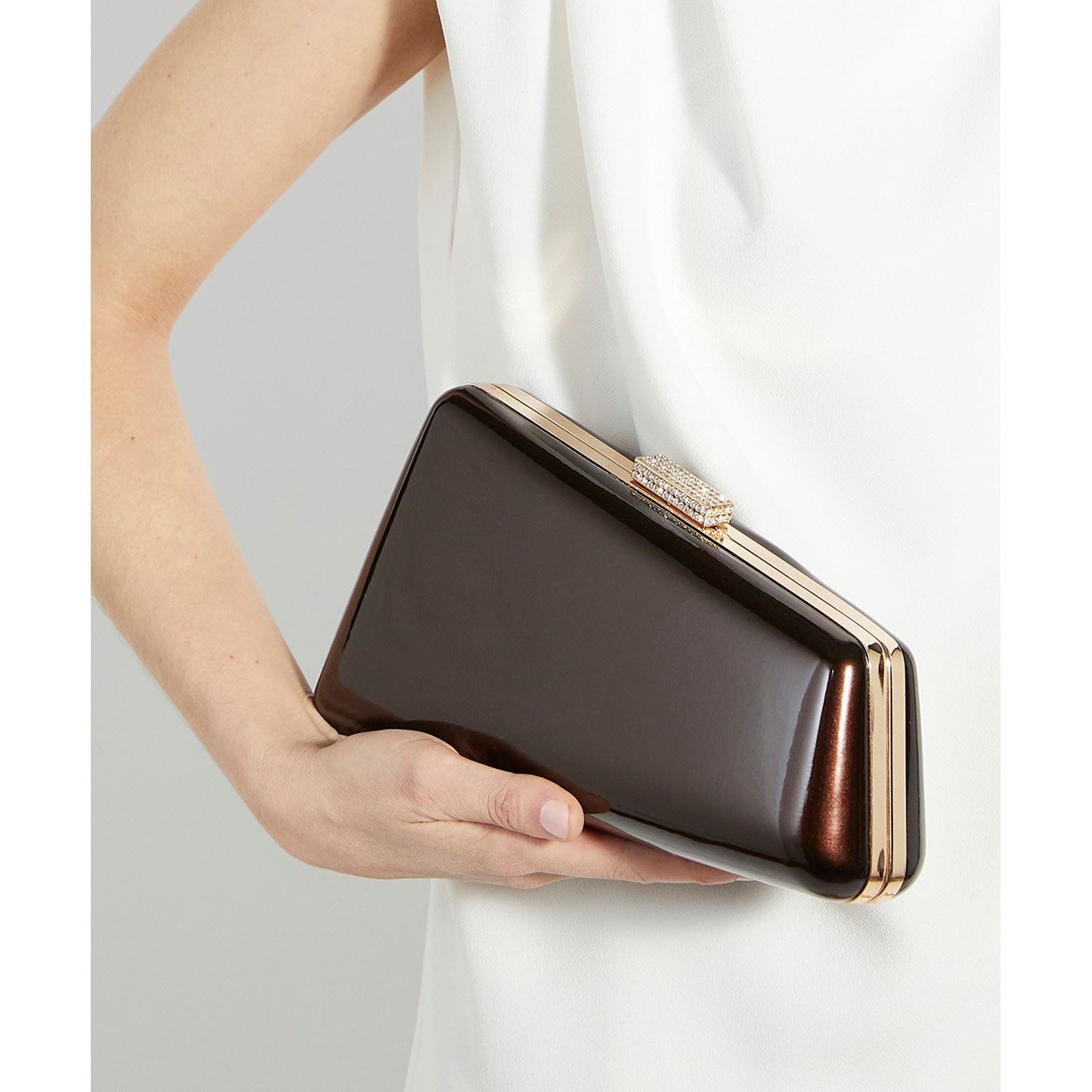 Dune Balancing Women's Brown Clutch Bag