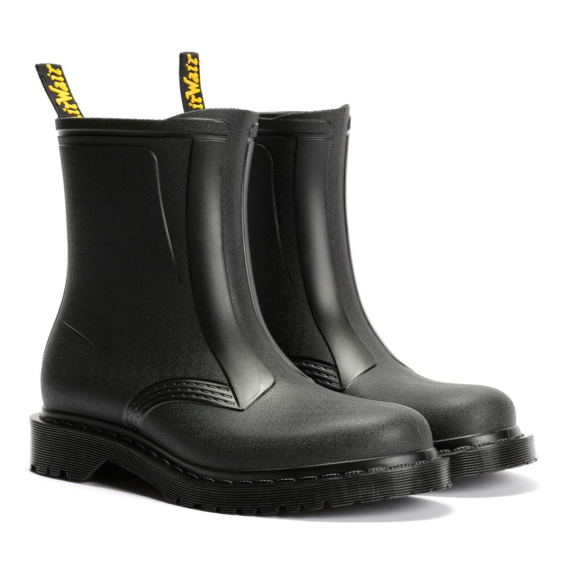 Dr. Martens 1460 Rain Pull On Black Boots