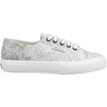 Superga 2730 Micro Faux Snake Faux Leather Women's White Avorio/Black Snake Sneakers