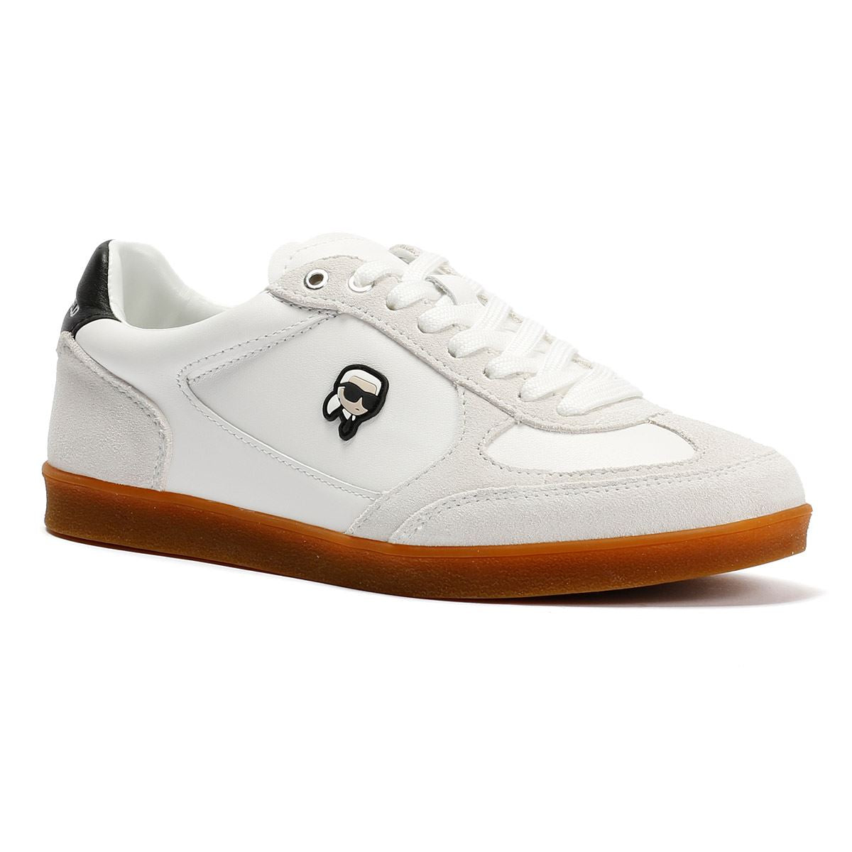 Karl Lagerfeld Kandidate NFT Leather Women's White Sneakers