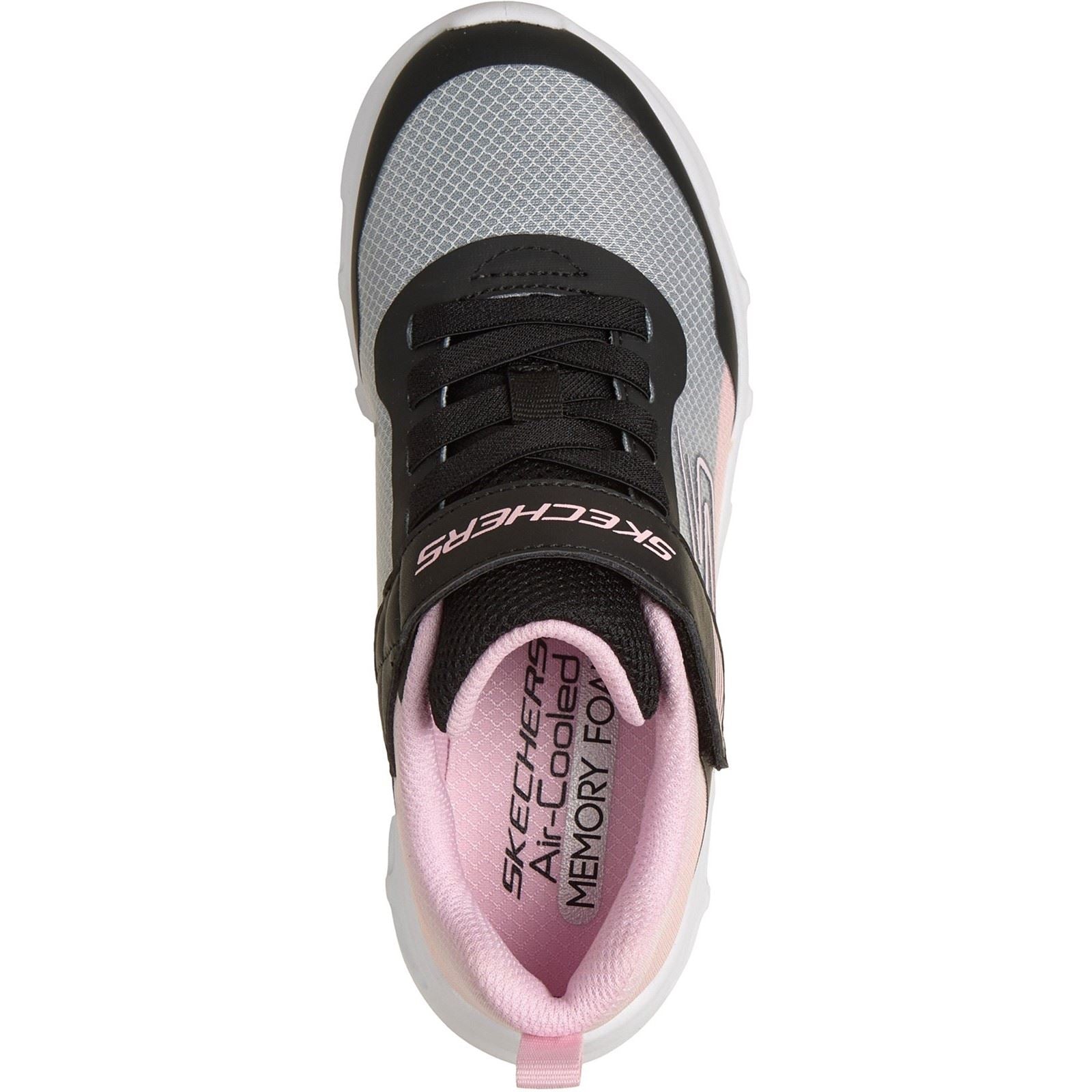 Skechers Glide-Step Drift Textile Girl's Black/Multi Trainers