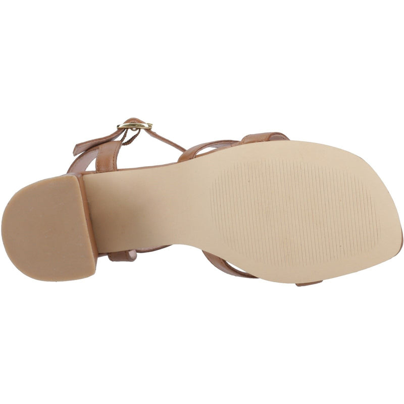 Hush Puppies Nalani Leather Women's Tan Sandals