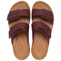 Crocs Brookly Buckle Low Thermoplastic Women's Dark Clay Sandals