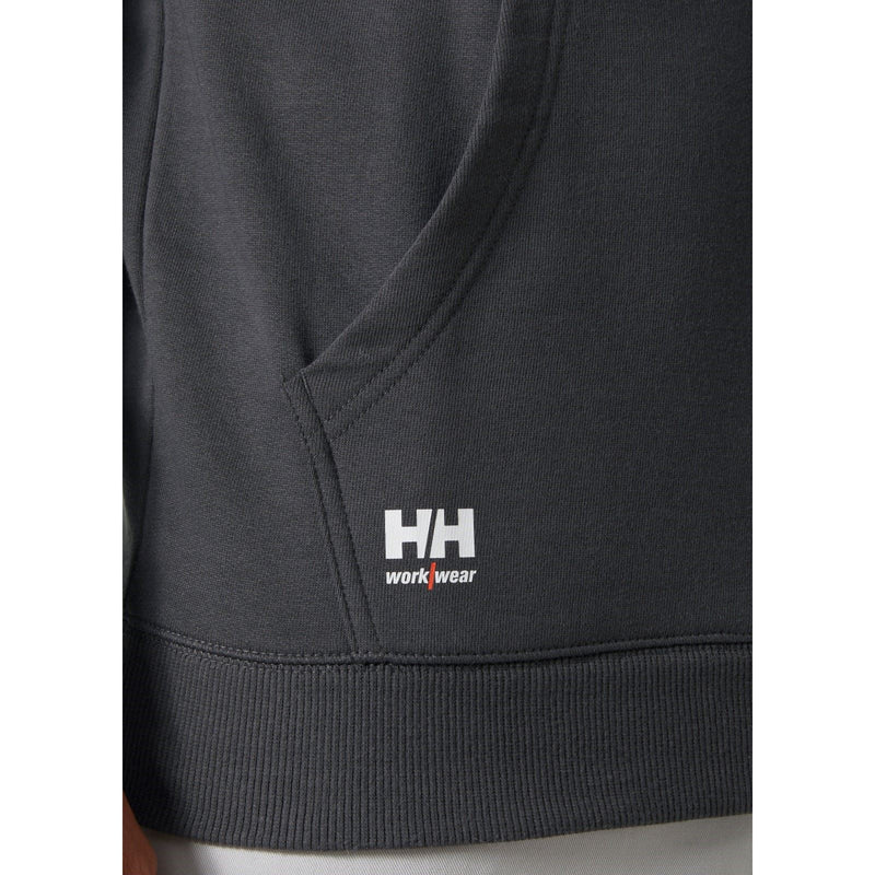 Helly Hansen Workwear Classic Cotton Men's Grey Hooded Sweatshirt