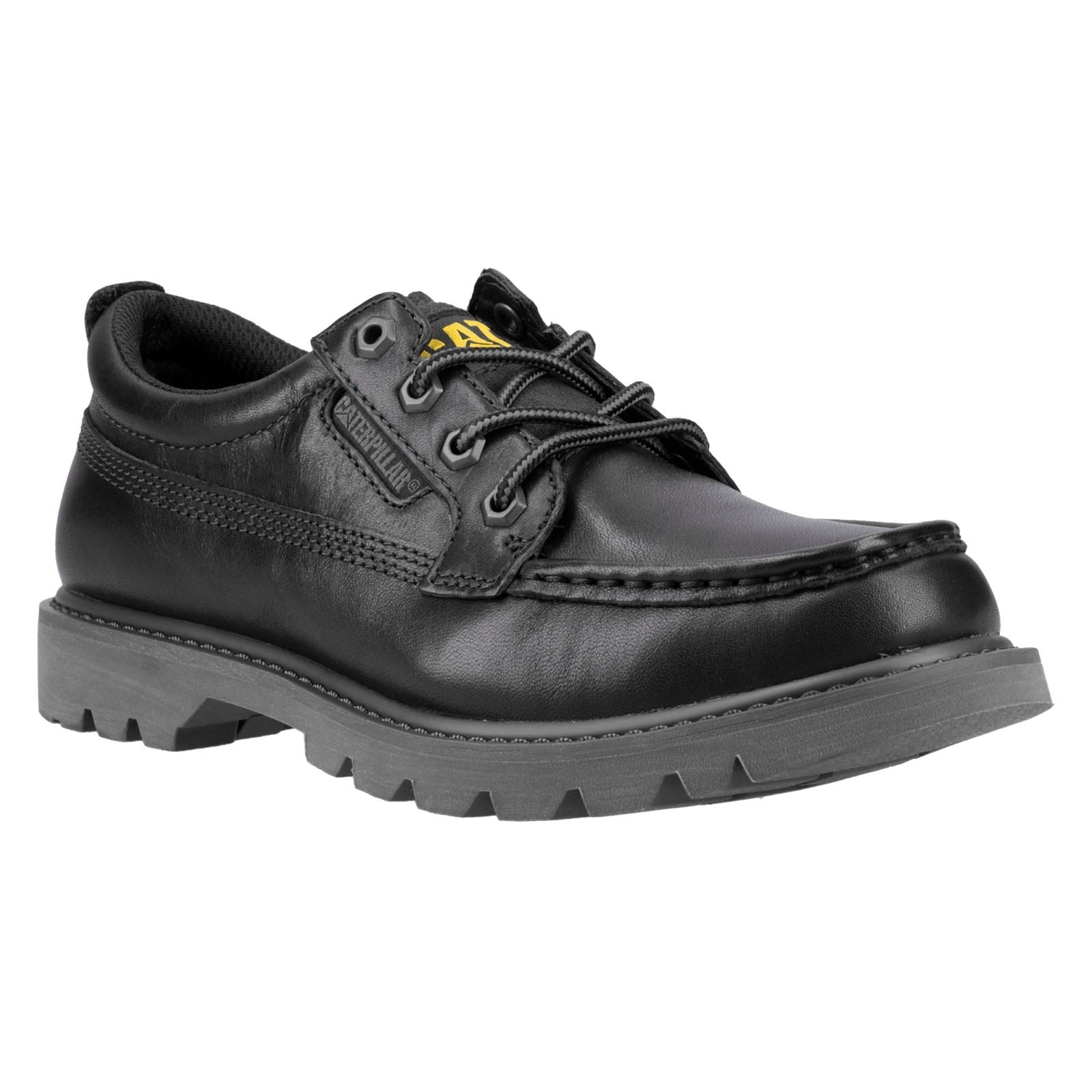 Caterpillar Colorado Moc Toe Low Leather Men's Black Lace-Up Shoes