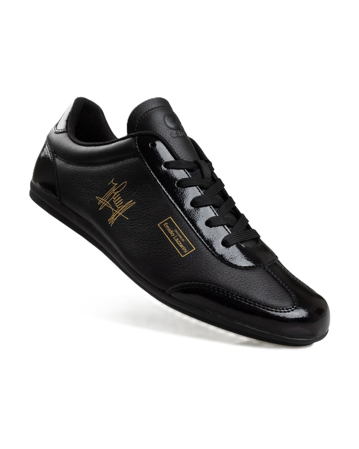 Cruyff Recoupa Leather Men's Black Mono Sneakers