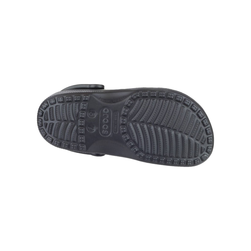 Crocs Classic Croslite Rubber Black Clogs