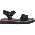 Hush Puppies Cassie Nubuck Women's Black Sandals