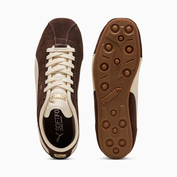 Puma Tackle Suede Chocolate/Alpine Snow Sneakers