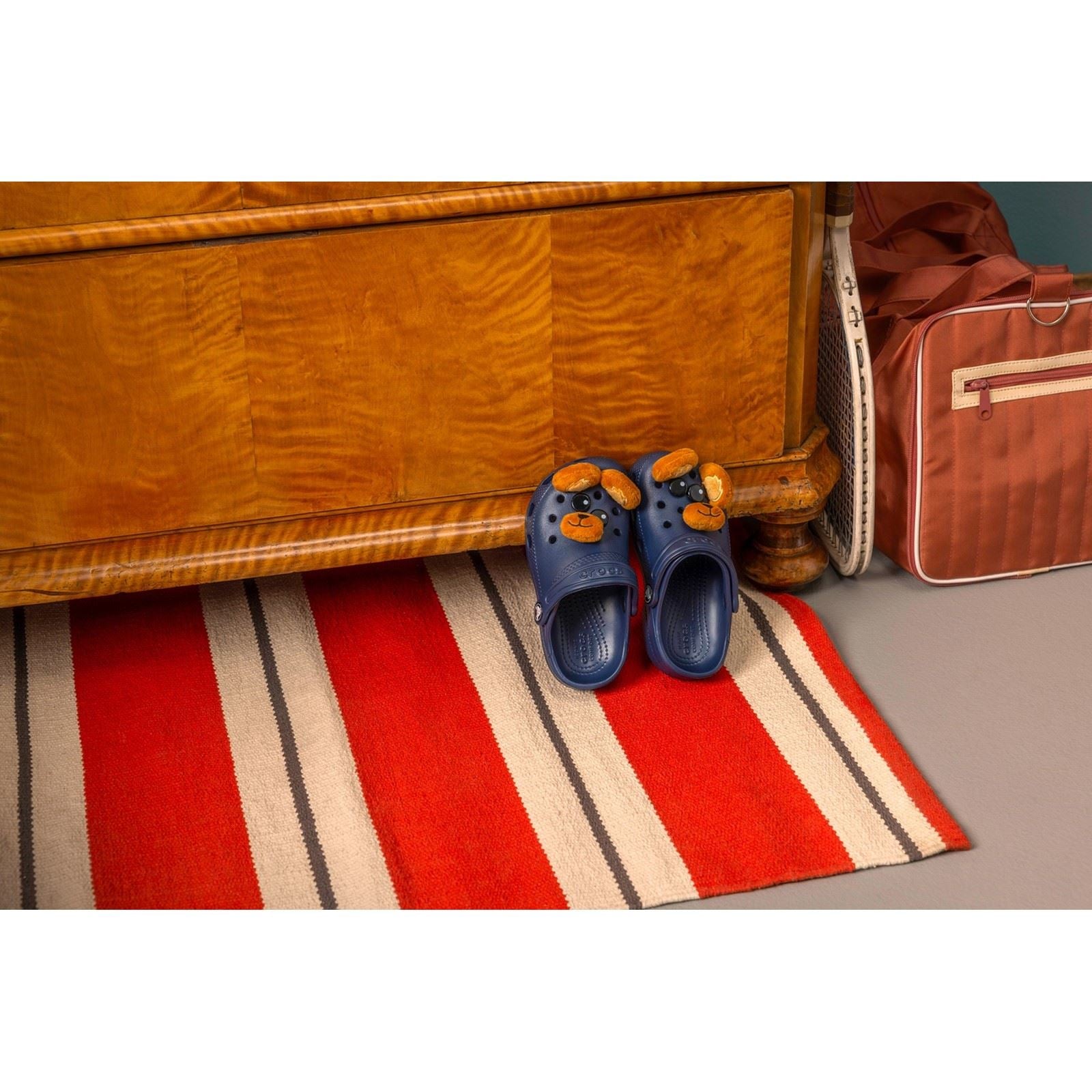 Crocs Toddler Classic Synthetic Navy Loafers