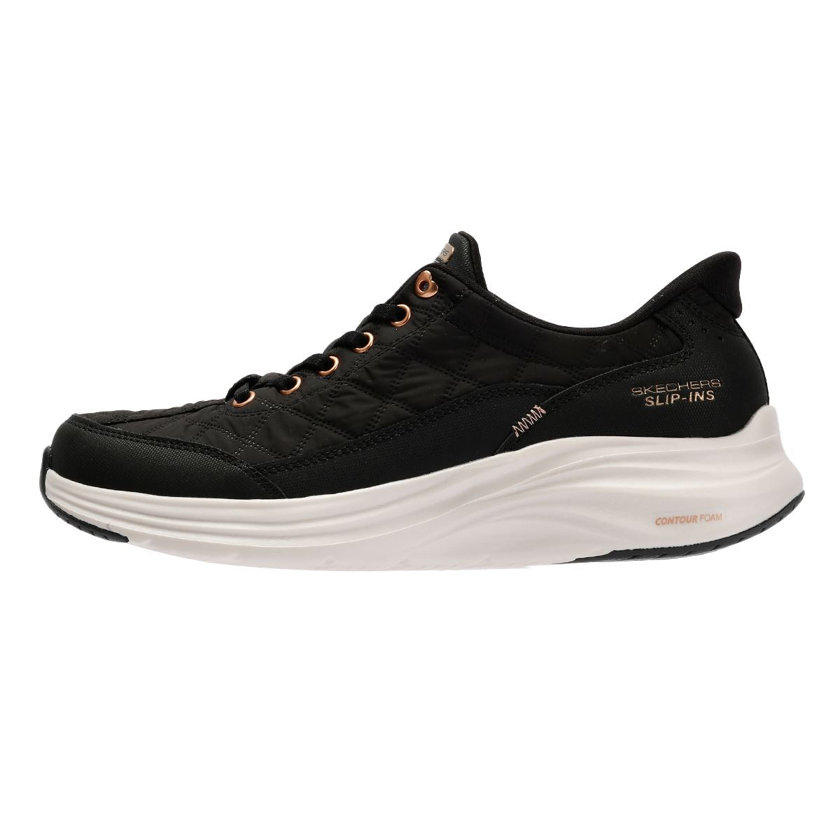 Skechers Slip-Ins Contour Foam Cozy Fit Women's Black Sneakers