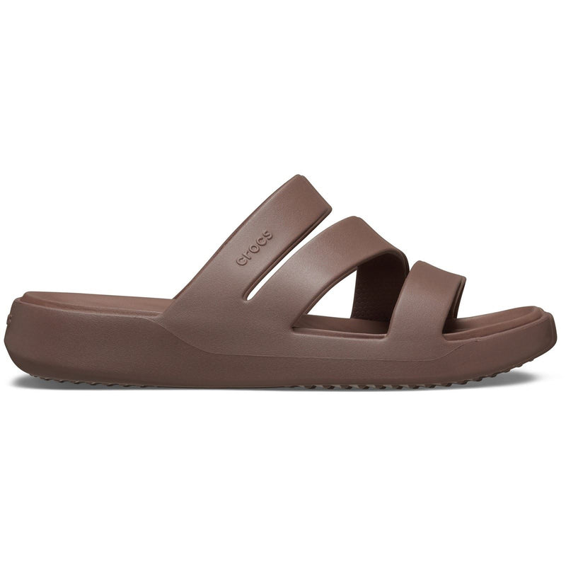 Crocs Getaway Strappy Synthetic Women's Truffle Sandals
