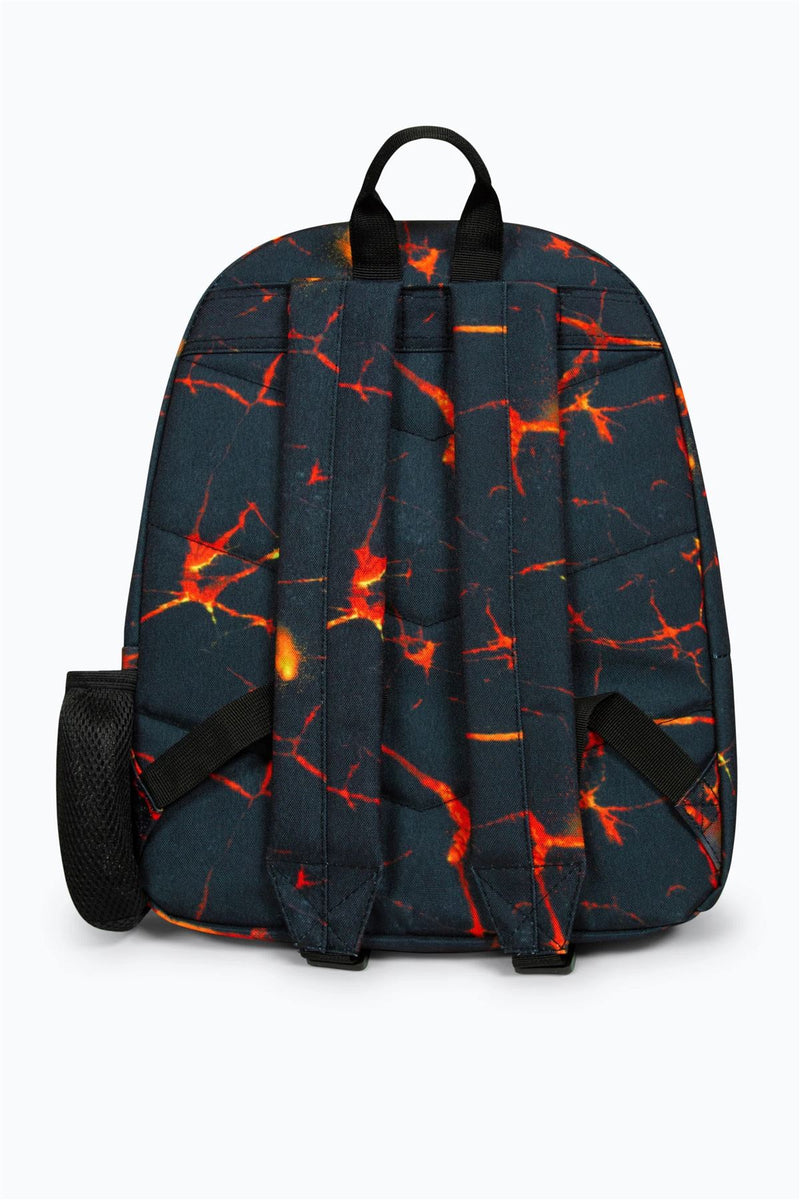 Hype Iconic Boy's Black Lava Backpack