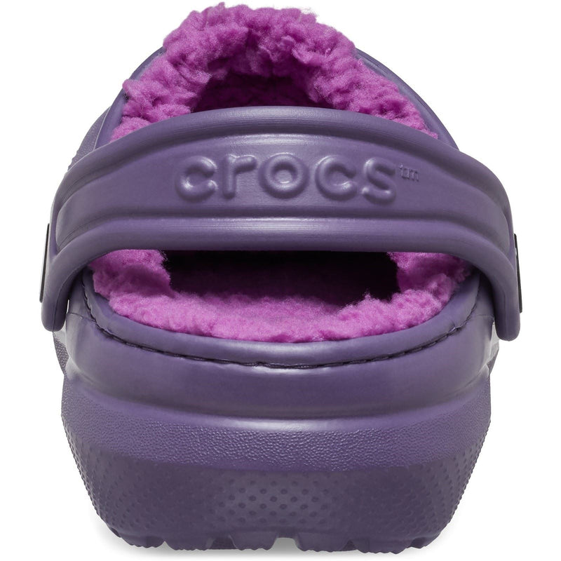 Crocs Classic Lined Thermoplastic Kid's Nightshade Clogs