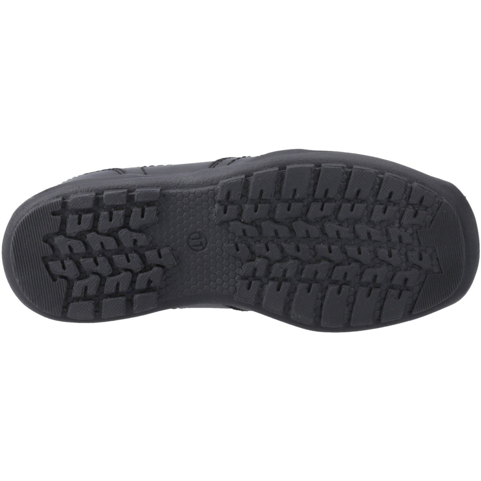 Hush Puppies Morgan Leather Boys's Black Loafers