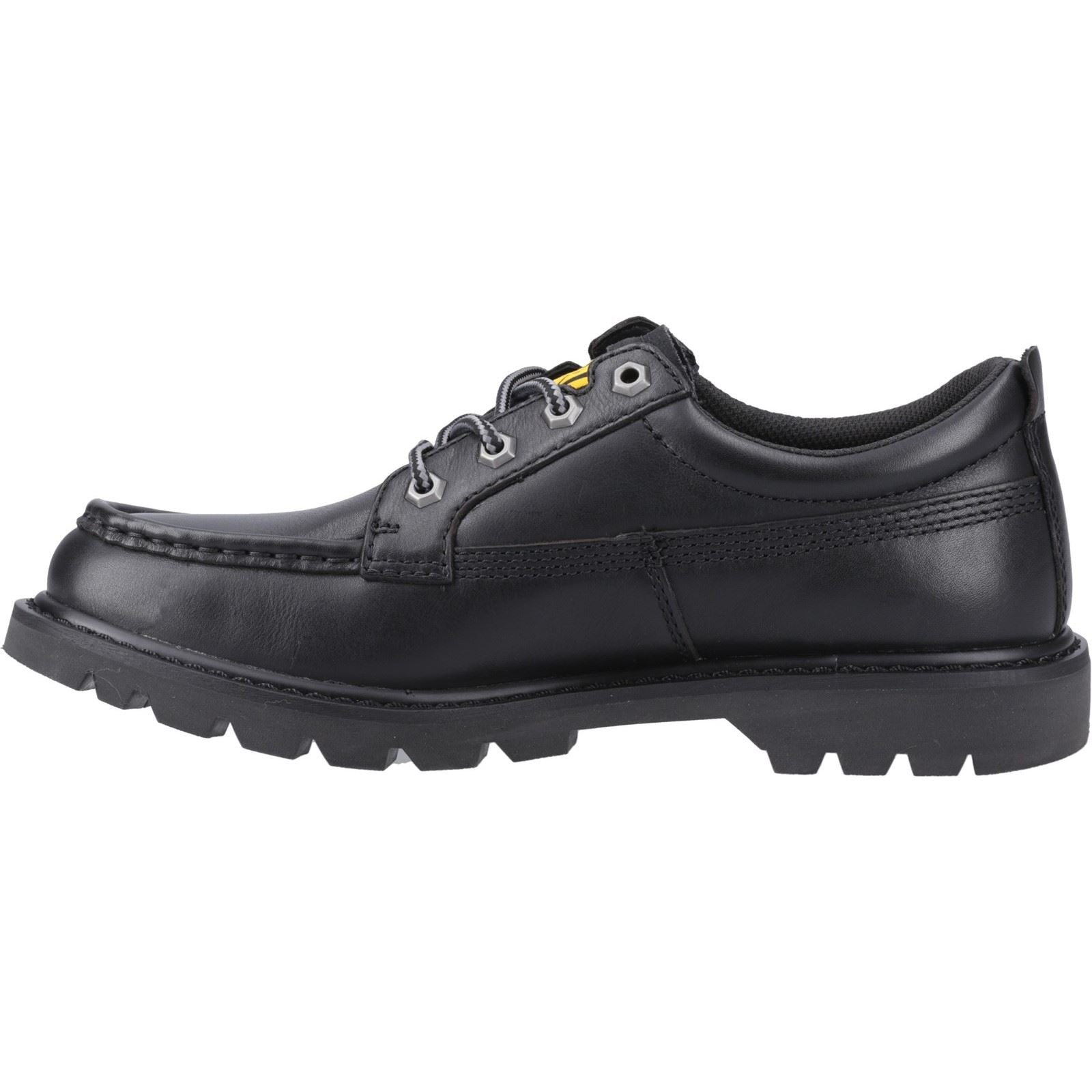 Caterpillar Colorado Moc Toe Low Leather Men's Black Lace-Up Shoes