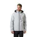Helly Hansen Sport Crew Hooded Midlayer Sailing 2.1 Men's Grey Sailing Jacket