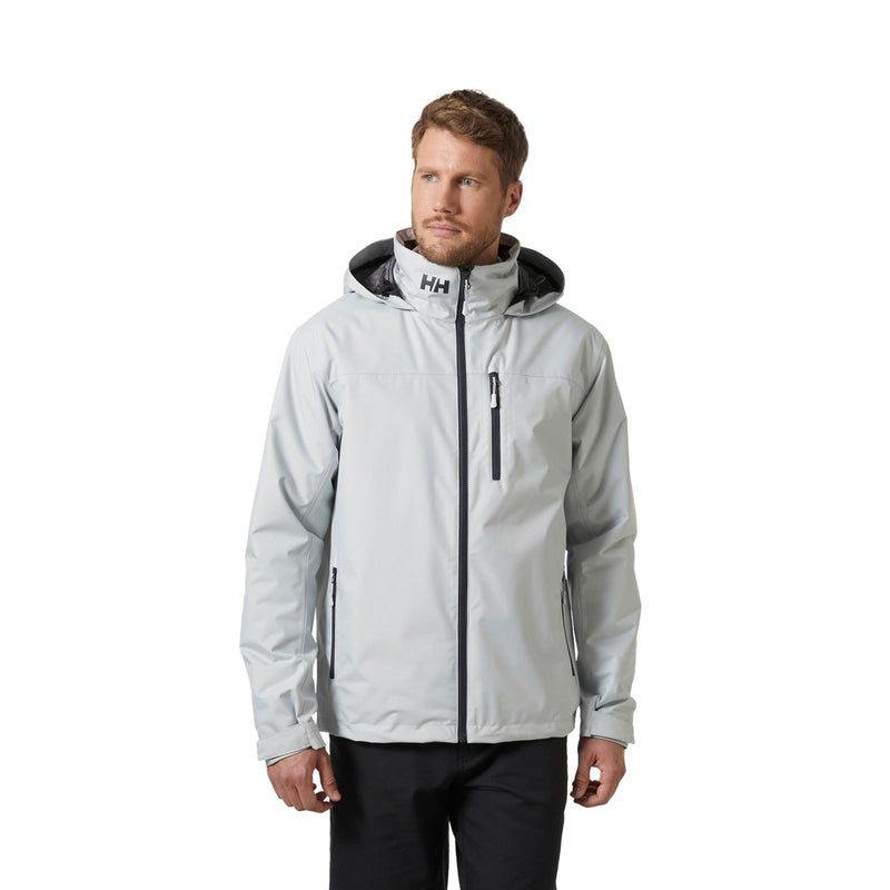 Helly Hansen Sport Crew Hooded Midlayer Sailing 2.1 Men's Grey Sailing Jacket