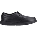 Hush Puppies Ronan Mocc Leather Boys's Black Moccasins Shoes