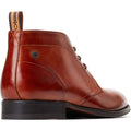 Base London Wallis Leather Men's Burnt Tan Ankle Boots