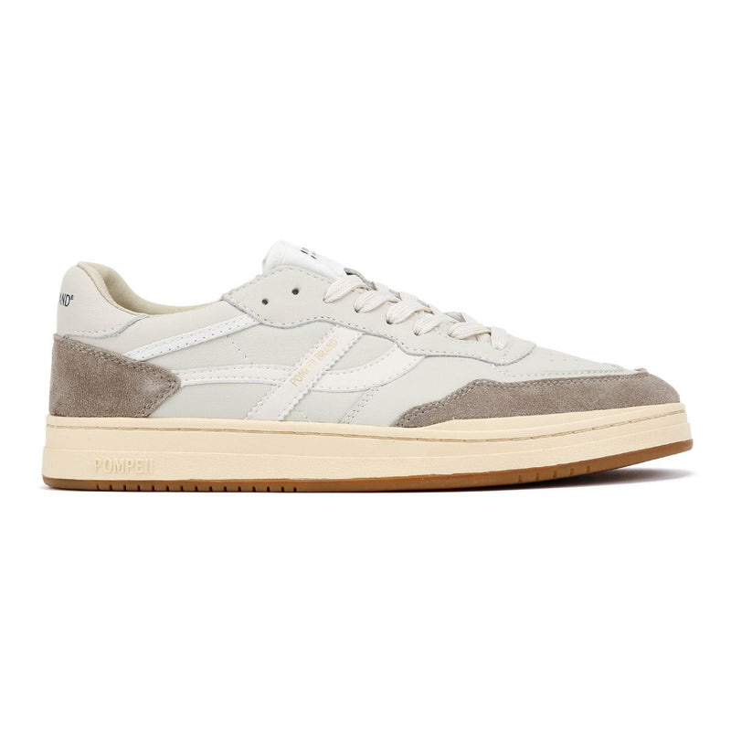Pompeii Elan Leather Men's Ecru/Taupe Sneakers