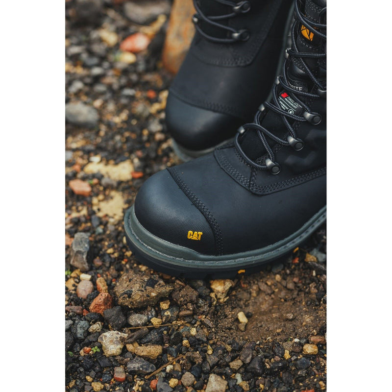 Caterpillar Premier Leather Black Safety Boots