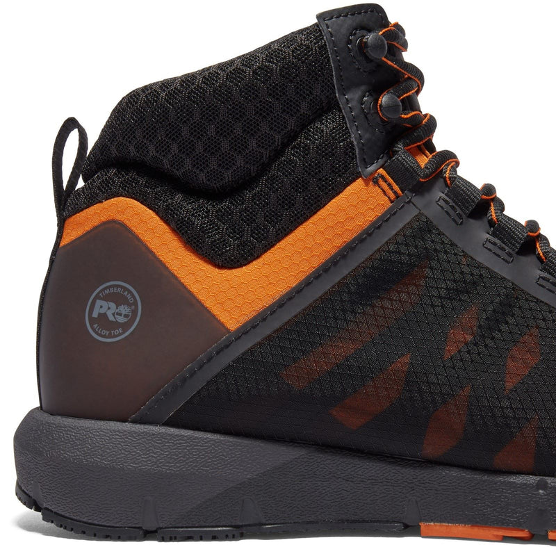 Timberland Pro Radius Textile Black/Orange Safety Boots