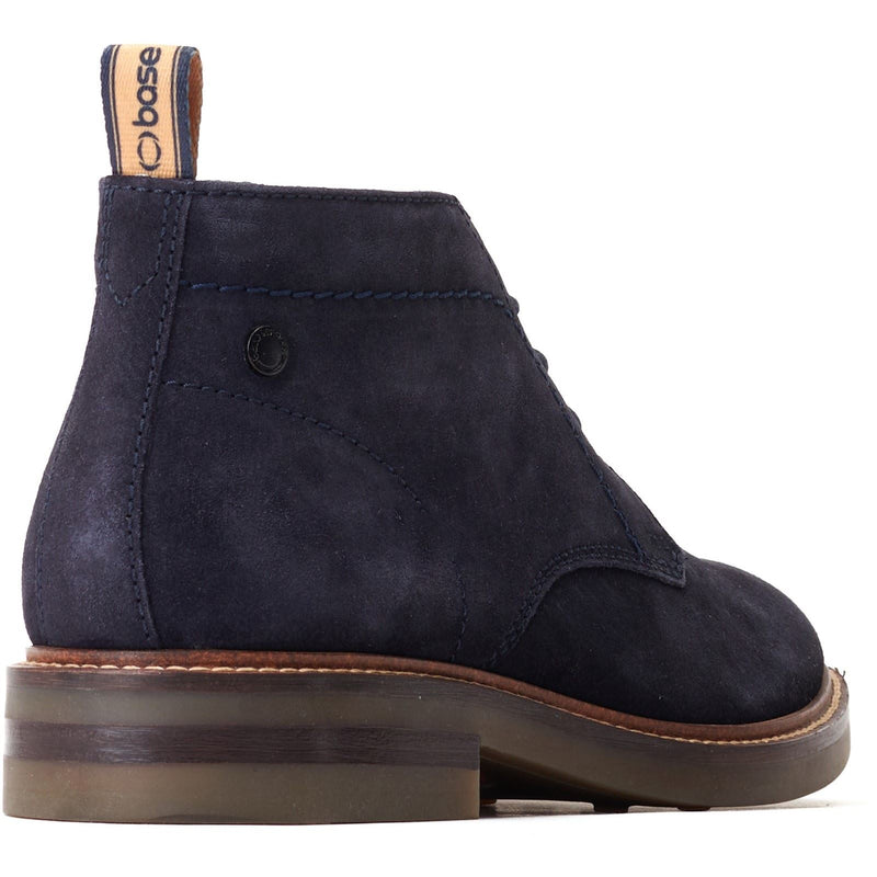 Base London Knebworth Leather Men's Navy Boots