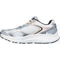 Skechers GO RUN Consistent 2.0 Volt Leather Women's White/Silver/Black Sneakers