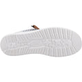 HEYDUDE Wally Funk Nu Prep Cotton Men's Princess Blue/Wood Ash Moccasins Shoes