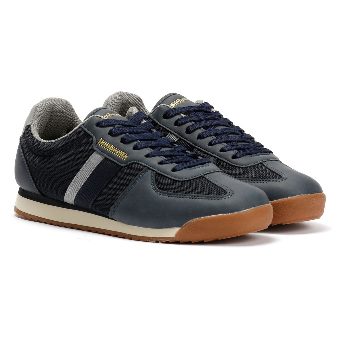 Lambretta Diego Men's Navy/Charcoal Sneakers