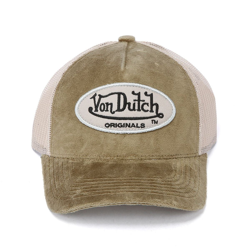Von Dutch Trucker Kent Cotton Khaki / Sand Caps