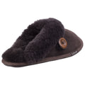 Cotswold Lechlade Leather Women's Chocolate Mules