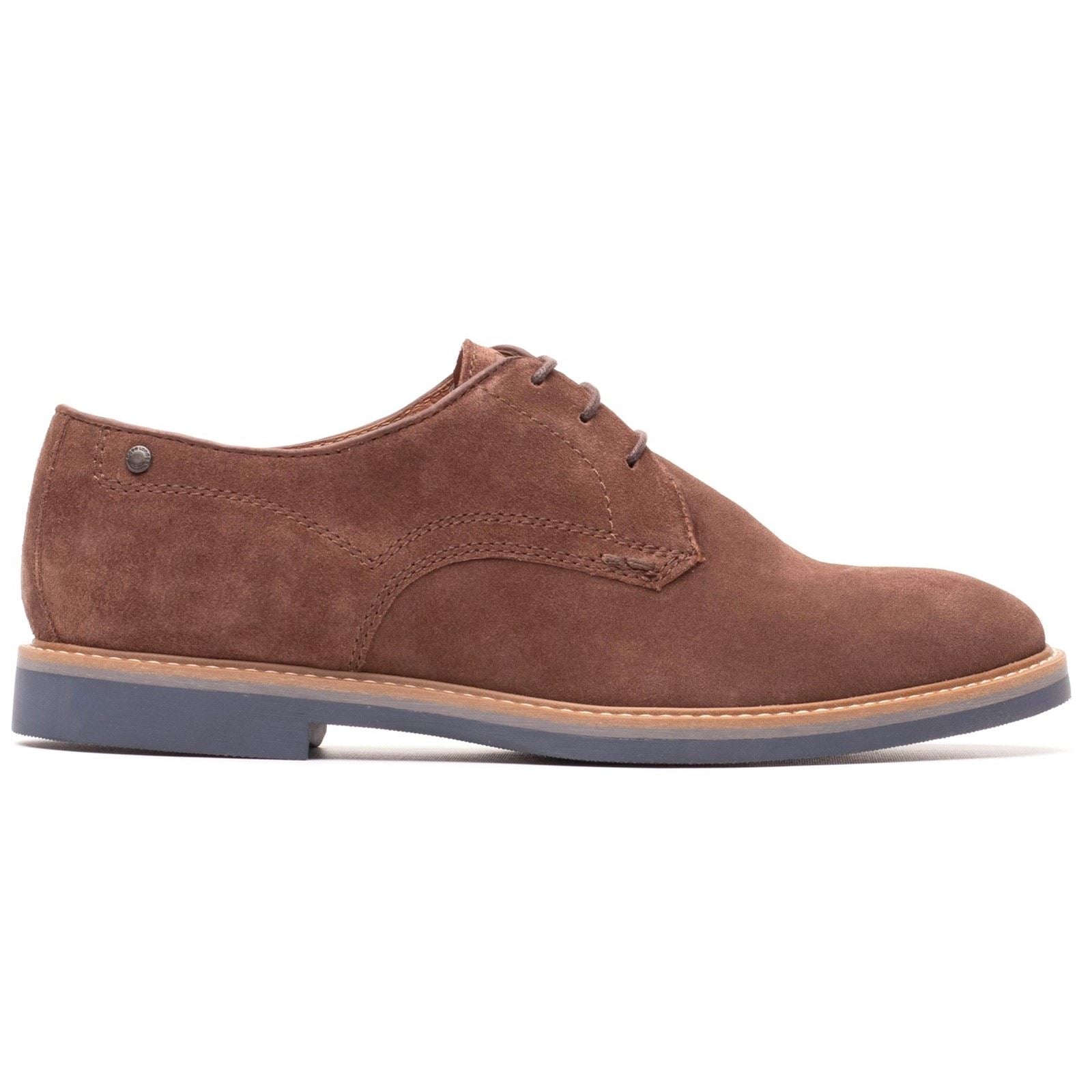 Base London Strand Leather Men's Brown Lace-Up Shoes
