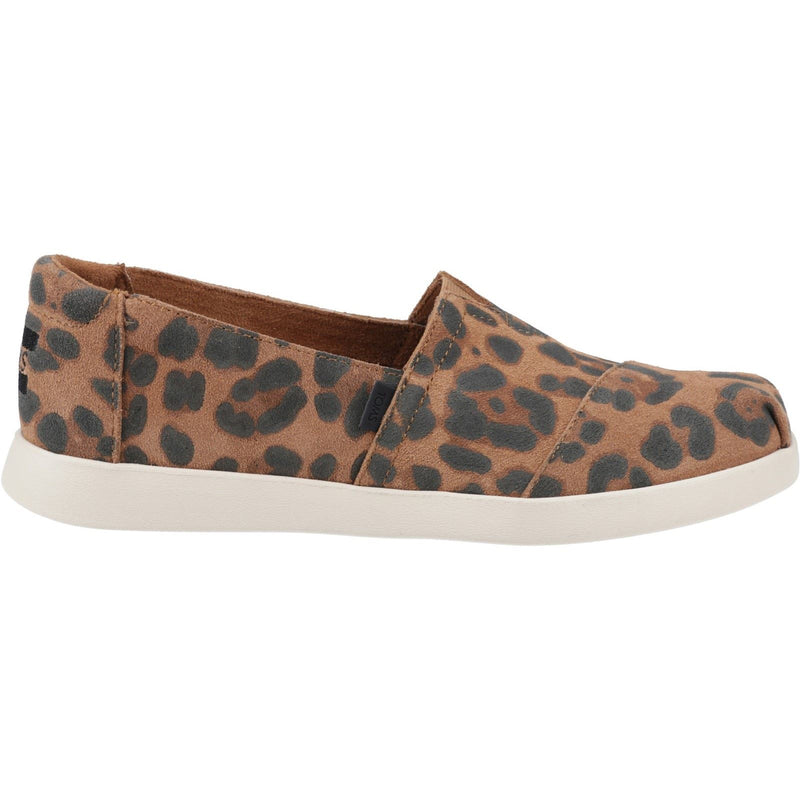 TOMS Alpargata Plus Leather Women's Brown Sugar Espadrilles