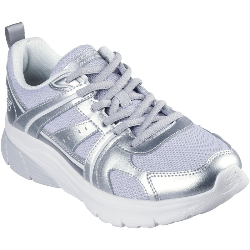Skechers BOBS Vamos Women's Silver Sneakers
