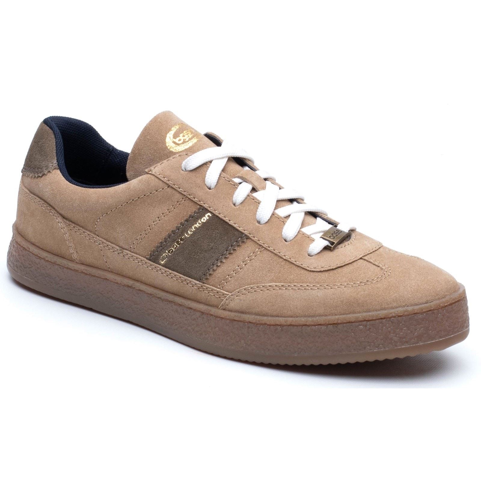 Base London Banksy Leather Men's Sand Sneakers